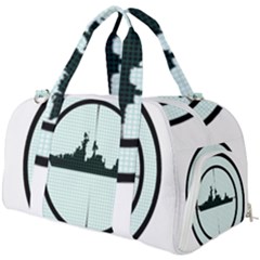 Ship Target Destroyer Warship Burner Gym Duffel Bag by Pakjumat