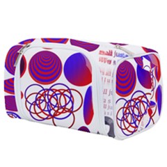 Illusion Optical Illusion Pattern Toiletries Pouch by Pakjumat