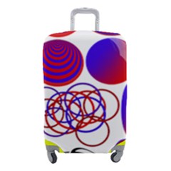 Illusion Optical Illusion Pattern Luggage Cover (small) by Pakjumat