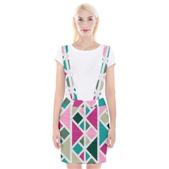 Pattern Geometric Decor Backdrop Braces Suspender Skirt by Modalart