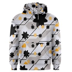 Flower Shape Abstract Pattern Men s Core Hoodie by Modalart