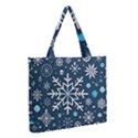 Snowflakes Pattern Medium Tote Bag View2