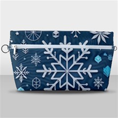 Snowflakes Pattern Handbag Organizer by Modalart