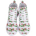 Sweet Christmas Candy Cane Women s Lightweight High Top Sneakers View1