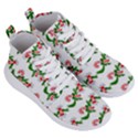 Sweet Christmas Candy Cane Women s Lightweight High Top Sneakers View3