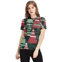 Christmas Trees Women s Short Sleeve Rash Guard View1