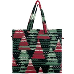 Christmas Trees Canvas Travel Bag by Modalart