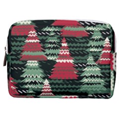 Christmas Trees Make Up Pouch (medium)