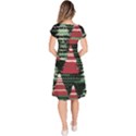 Christmas Trees Classic Short Sleeve Dress View4