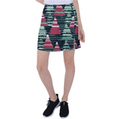 Christmas Trees Tennis Skirt