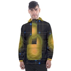 Technology System Men s Front Pocket Pullover Windbreaker by Modalart