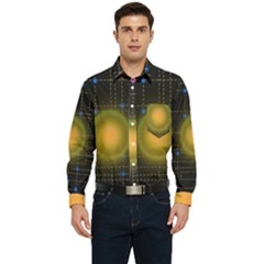 Technology System Men s Long Sleeve Pocket Shirt  by Modalart