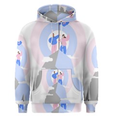 Achievement Success Mountain Clouds Men s Core Hoodie by Modalart