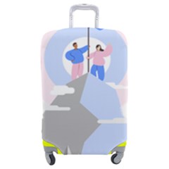 Achievement Success Mountain Clouds Luggage Cover (medium)