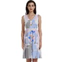 Achievement Success Mountain Clouds Sleeveless Dress With Pocket View1