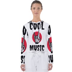 Cool Music Women s Slouchy Sweat