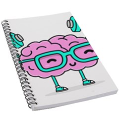 Brain Motivation Mental Activity 5 5  X 8 5  Notebook by Modalart