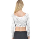 Eagle Birds Of Prey Raptor Long Sleeve Crop Top View2