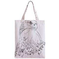 Eagle Birds Of Prey Raptor Zipper Classic Tote Bag by Modalart