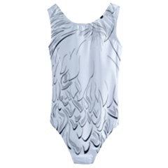 Eagle Birds Of Prey Raptor Kids  Cut-out Back One Piece Swimsuit