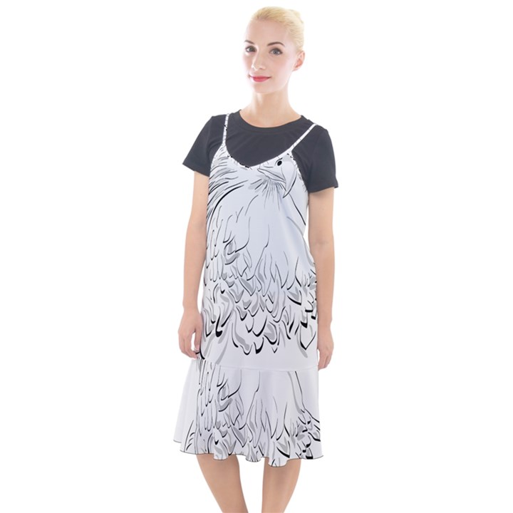 Eagle Birds Of Prey Raptor Camis Fishtail Dress