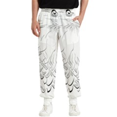 Eagle Birds Of Prey Raptor Men s Elastic Waist Pants by Modalart