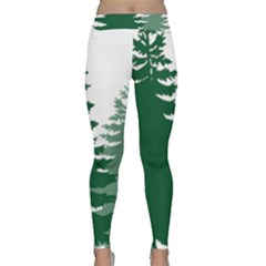 Pine Trees Spruce Tree Classic Yoga Leggings