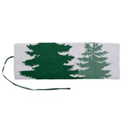 Pine Trees Spruce Tree Roll Up Canvas Pencil Holder (m) by Modalart