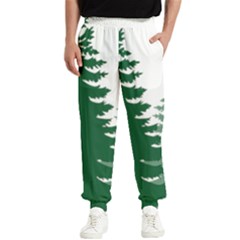 Pine Trees Spruce Tree Men s Elastic Waist Pants