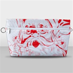 Santa Claus Red Christmas Handbag Organizer by Modalart