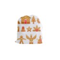 Gingerbread Food Snack Seasonal Drawstring Pouch (Small) View1