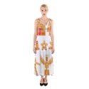 Gingerbread Food Snack Seasonal Sleeveless Maxi Dress View1