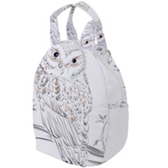 Owl Bird Wildlife Bird Of Prey Travel Backpack by Modalart