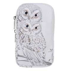 Owl Bird Wildlife Bird Of Prey Waist Pouch (small) by Modalart