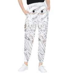 Owl Bird Wildlife Bird Of Prey Women s Tapered Pants by Modalart