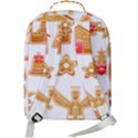 Gingerbread Food Snack Seasonal Double Compartment Backpack View3