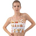 Gingerbread Food Snack Seasonal Mini Tank Bikini Top View1