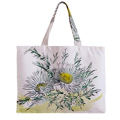 Thistle Alpine Flower Flower Plant Zipper Mini Tote Bag by Modalart