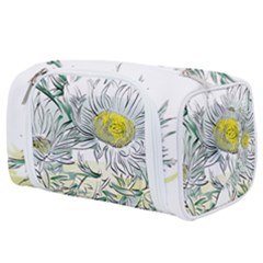 Thistle Alpine Flower Flower Plant Toiletries Pouch by Modalart