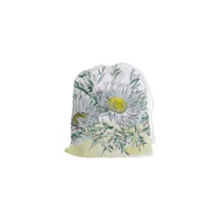 Thistle Alpine Flower Flower Plant Drawstring Pouch (xs) by Modalart