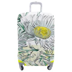 Thistle Alpine Flower Flower Plant Luggage Cover (medium) by Modalart