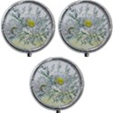 Thistle Alpine Flower Flower Plant Mini Round Pill Box (Pack of 3) View1