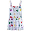 Snail Butterfly Pattern Seamless Kids  Layered Skirt Swimsuit View1