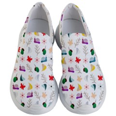 Snail Butterfly Pattern Seamless Women s Lightweight Slip Ons by Bedest