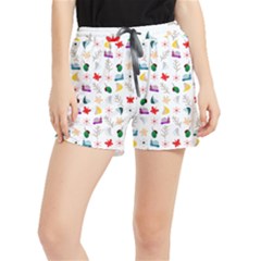 Snail Butterfly Pattern Seamless Women s Runner Shorts by Bedest