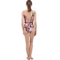 Rose Flower Seamless Center Cut Out Swimsuit View2