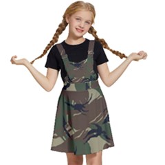 Camouflage Pattern Fabric Kids  Apron Dress by Bedest