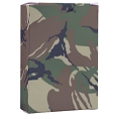 Camouflage Pattern Fabric Playing Cards Single Design (rectangle) With Custom Box by Bedest