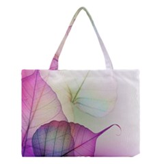 Leaf Desenho Micro Medium Tote Bag by Bedest