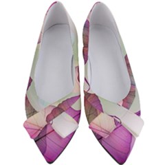 Leaf Desenho Micro Women s Bow Heels by Bedest